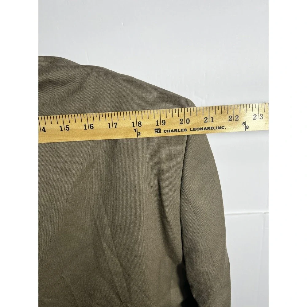 Chaps Blazer Mens 46 Brown Pure New Wool Suit Separate Sport Coat 2 Btn‎